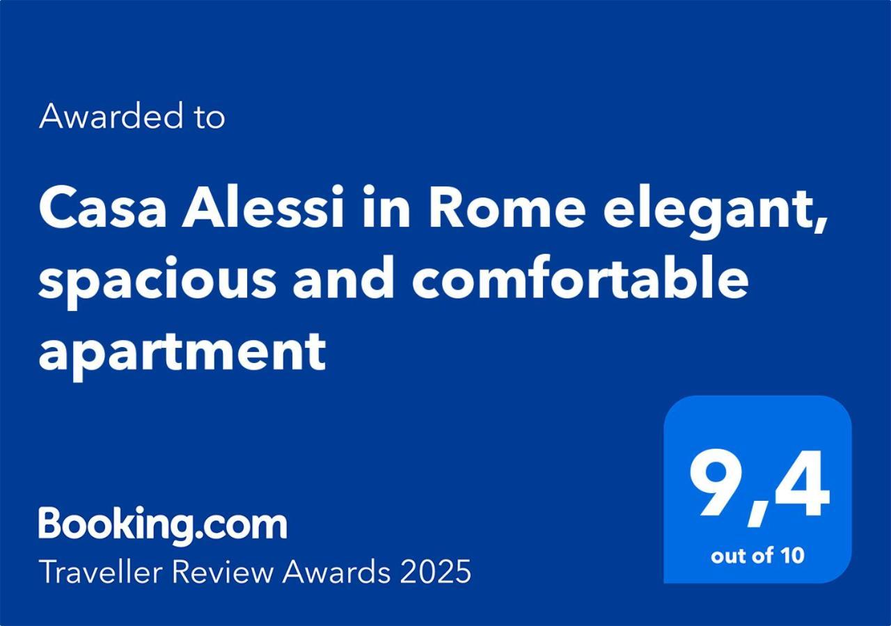 Casa Alessi In Rome Elegant, Spacious And Comfortable Apartment Exterior foto